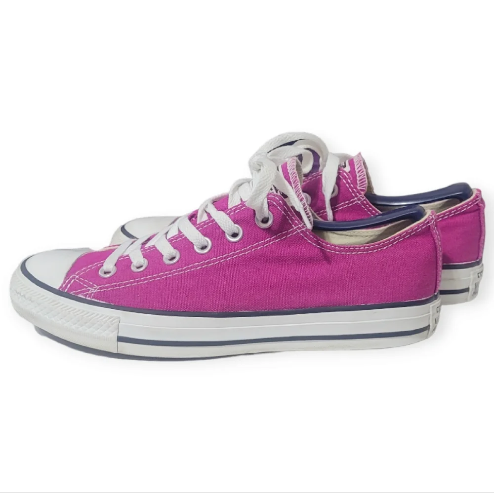 Converse Low Top Canvas Sneakers - Purple - Picture 6 of 8